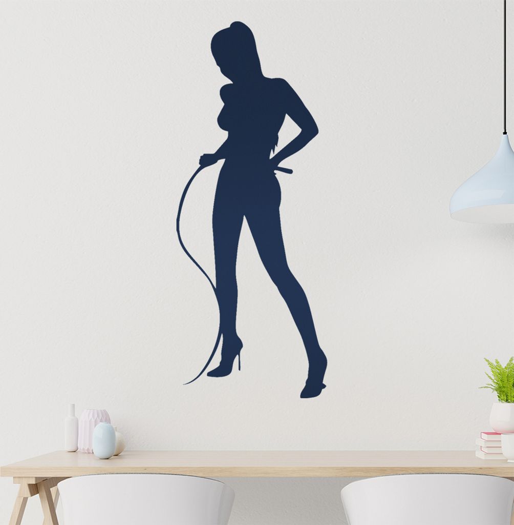 Domina Wandtattoo in 6 Größen - Wandaufkleber Wall Sticker - Dekoration, Küche, Wohnzimmer, Schlafzimmer, Badezimmer