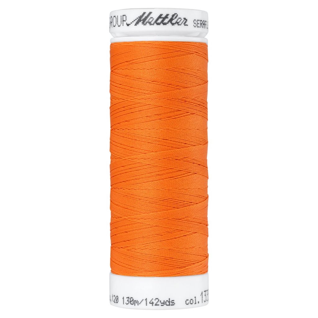 Elastische Nähgarnspule Seraflex Mettler orange Produktbild 