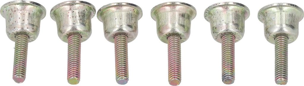 6 Stück Kettensäge Bremse Griff Schraube Aluminium M4 MS260 Kettensäge Cutter Teile Schraube für Stihl 024 026