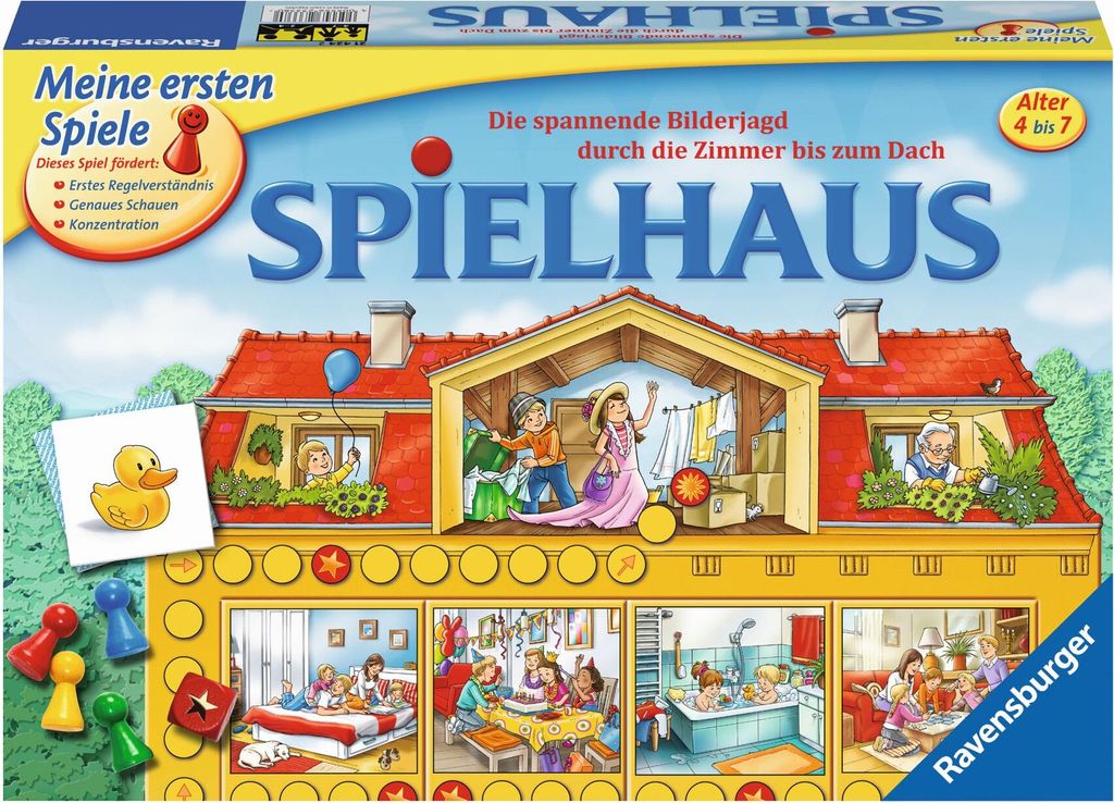 Ravensburger 21424 - Domeček na hraní Obrázek produktu 