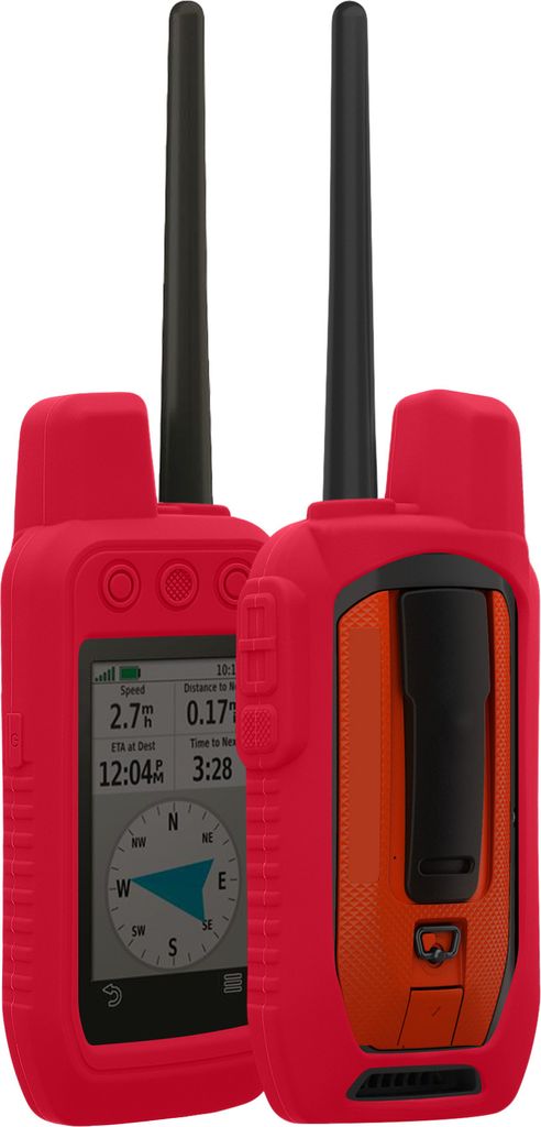 kwmobile Hülle kompatibel mit Garmin Alpha 300 / Alpha 200 - Schutzhülle für GPS Handgerät in Pink