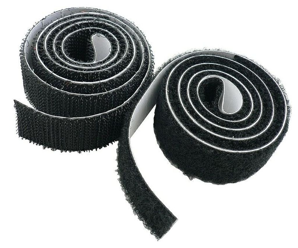 CARCOMMERCE Klettband 42820 90cm 2cm Nylon Gewebefolie