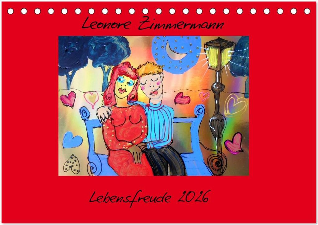 Lebensfreude 2026 (Tischkalender 2026 DIN A5 quer), CALVENDO Monatskalender