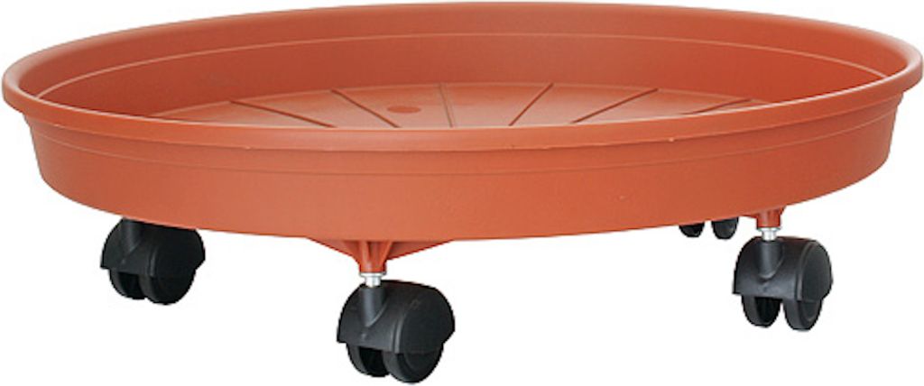 PROREGAL Blumentopf Untersetzer 45cm ICs Margherita mit Rädern