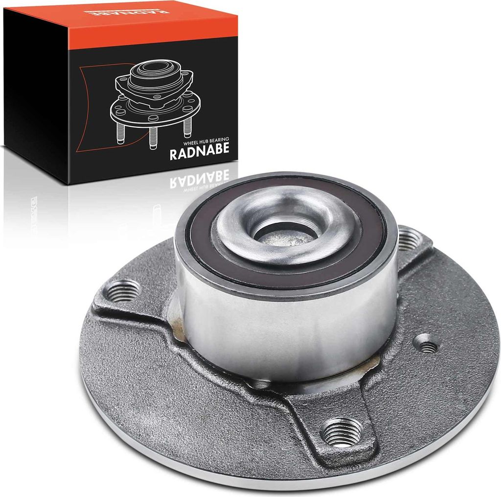 Frankberg 1x Radnabe Radlagersatz Vorderachse beidseitig für Smart Fortwo Cabrio Coupe 0.8L 1.0L Bj ab 2007