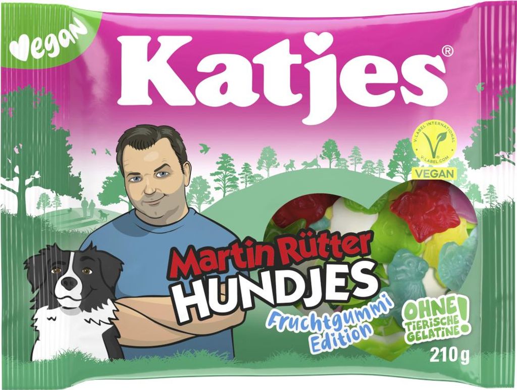 Katjes Hundjes Martin Rütter Edition Żelki owocowe Zdjęcie produktu 
