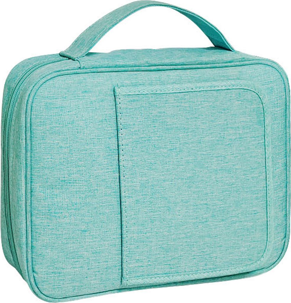 Ordnertasche mit Reißverschluss und Griff, große Kapazität, wasserdicht, für Dokumentenordner, Aufbewahrungs-Organizer, Portfolio-Organizer mit...