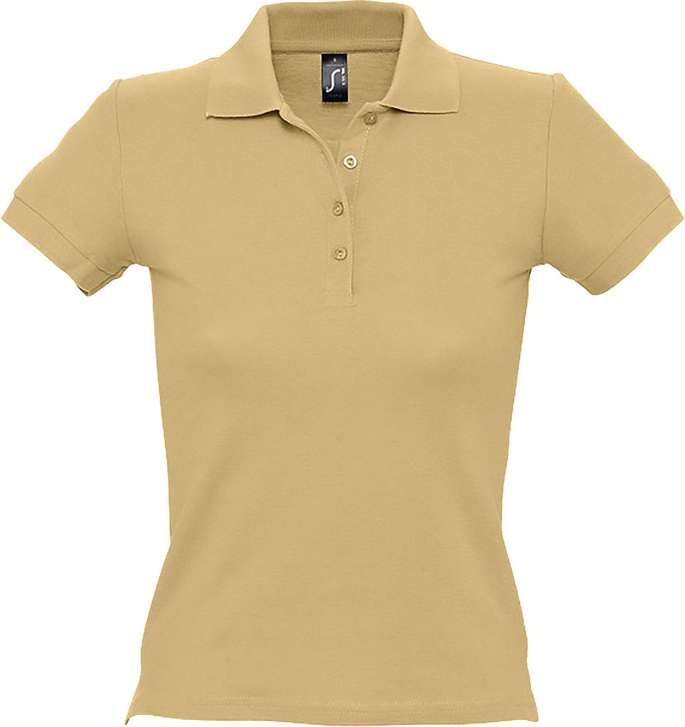 SOLS - "People" Poloshirt für Damen kurzärmlig PC319 (2XL) (Sand)