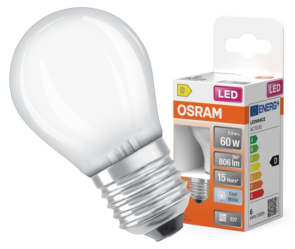 Osram 4058075757967 LED žiarovka Teplá biela 2700 K 2,6 W Obrázok produktu 