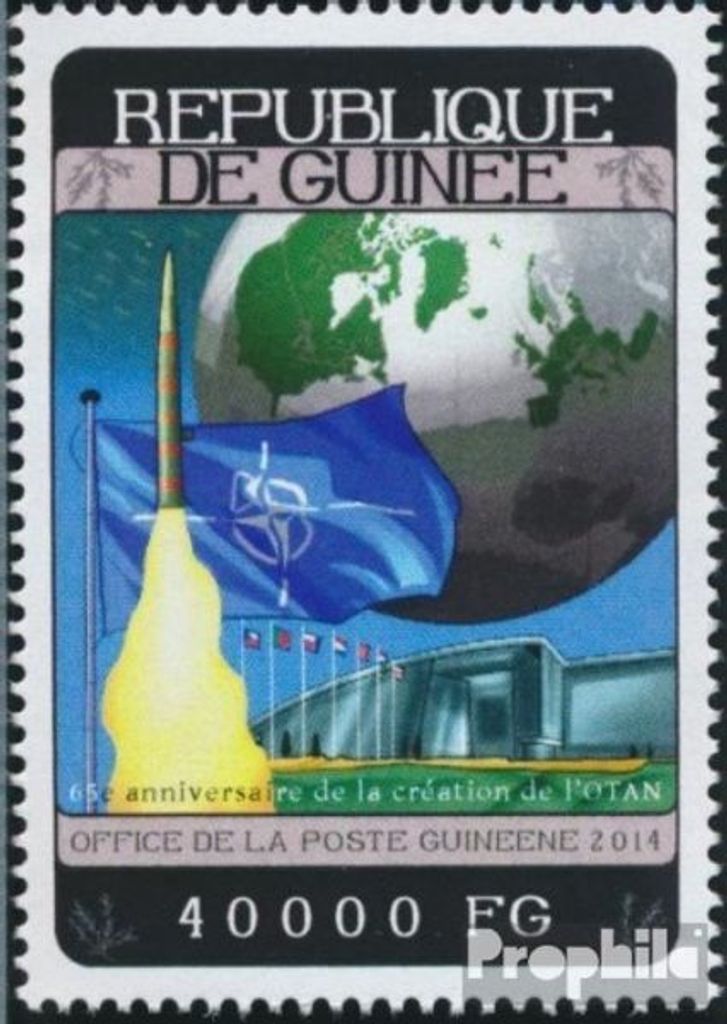 Briefmarken Guinea 2014 Mi 10461 (kompl. Ausgabe) postfrisch Nato