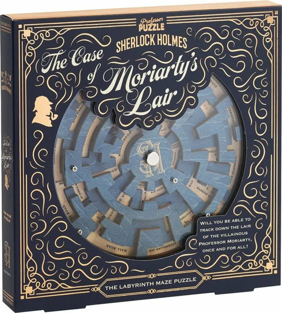 Puzzle Sherlock Holmes Moriarty anti-stress - Énigme adulte stimulante