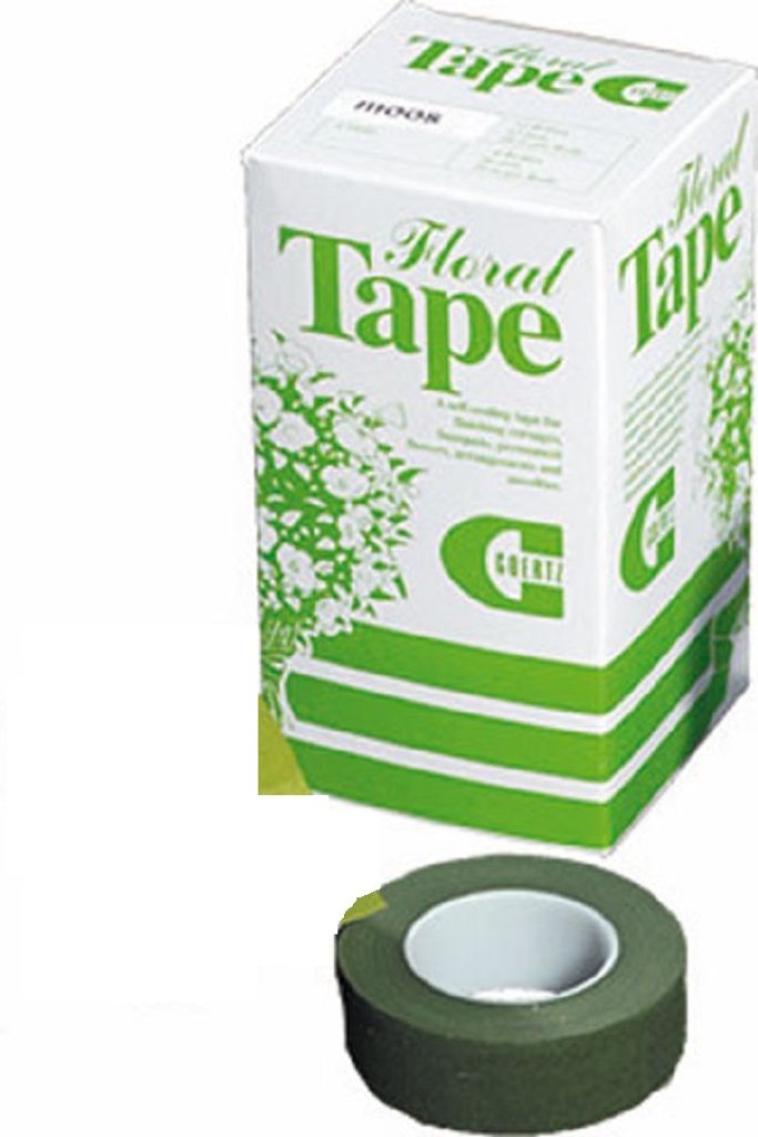 Floral Tape dunkelgrün Flower Tape Blumenband Wickelband 26mm x 28m