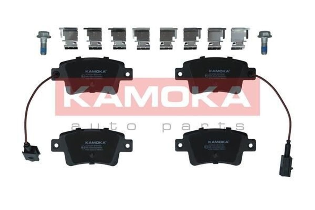 KAMOKA Bremsbeläge Satz Hinten für FIAT PUNTO EVO (199) Produktbild 