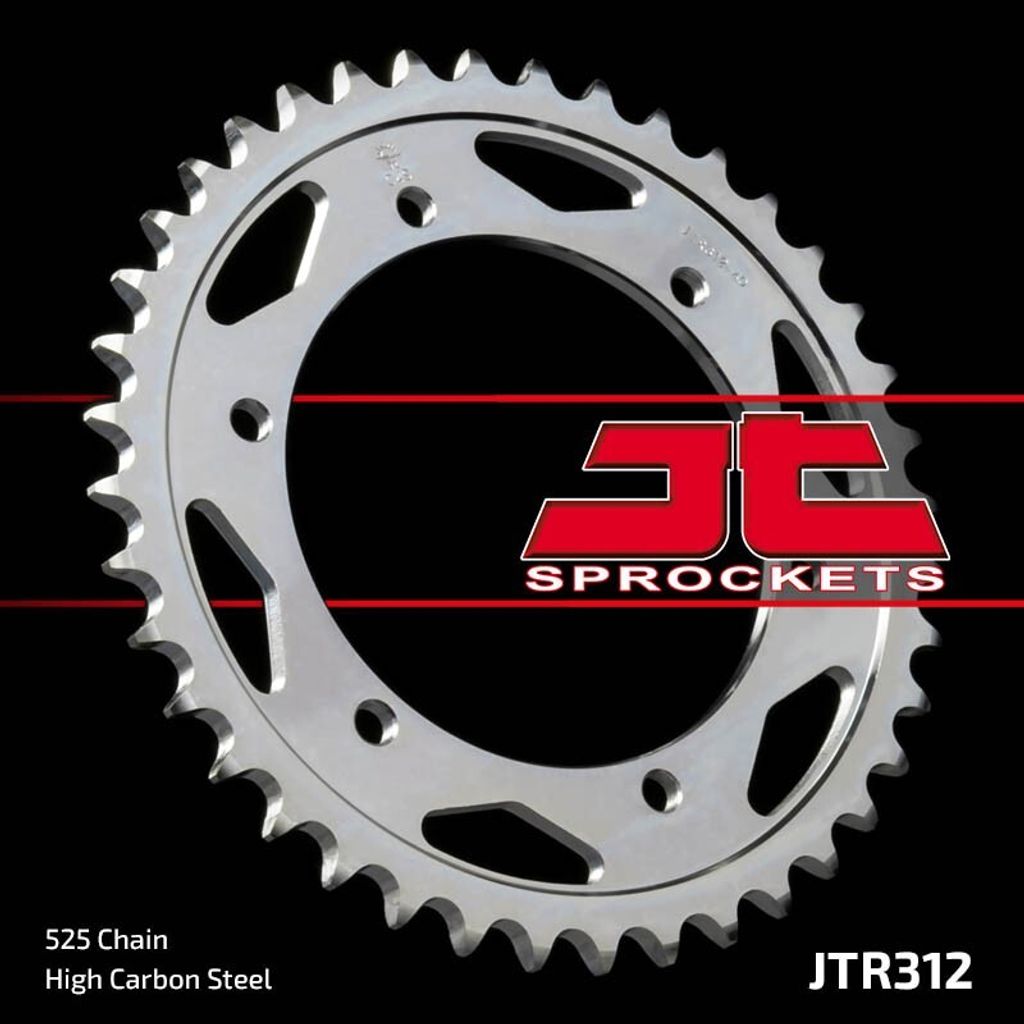 JTSPROCKETS Kettenrad JTR312.40 Hinten Kohlenstoffstahl