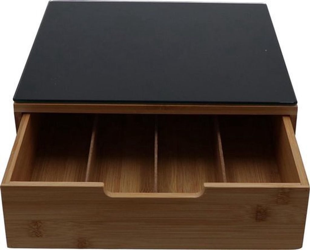 5five Simply Smart Aufbewahrungsbox Kaffe Kapsel Bambus Produktbild 7