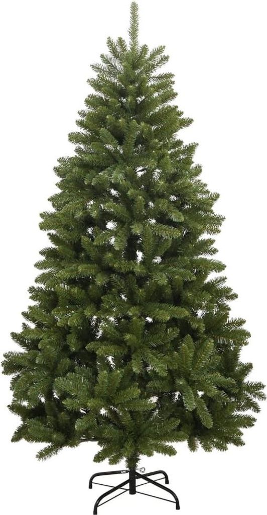 vidaXL Künstlicher Weihnachtsbaum Klappbar mit Ständer Grün 210 cm