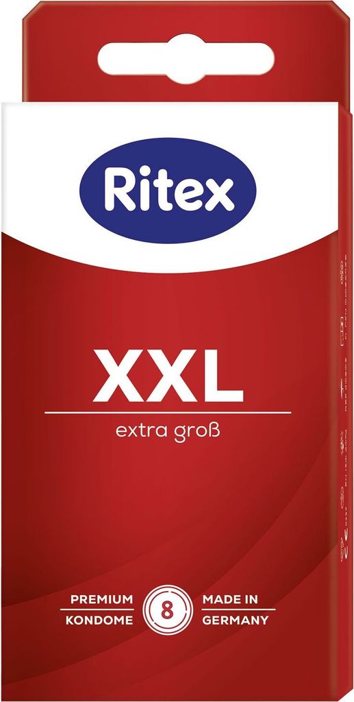 Prezervatívy Ritex XXL, 8 kusov - Dlhodobá Ochrana a Obrázok produktu 
