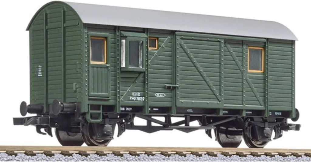 Wagon d'accompagnement vert ÖBB Ep.III/IV - Modèle H0 Liliput haute précision