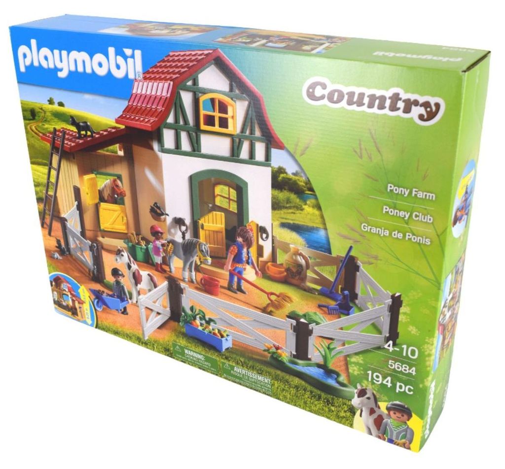 PLAYMOBIL 5684 - La ferme des poneys Image du produit 