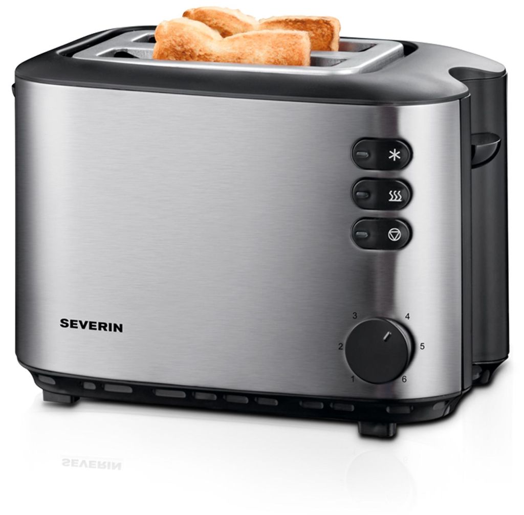Severin AT2514 Automatische broodrooster roestvrijstaal Image du produit 