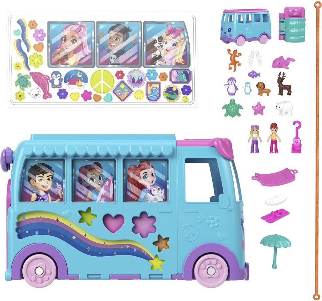 MATTEL Polly Pocket - Wohnmobil-Reise JCC22