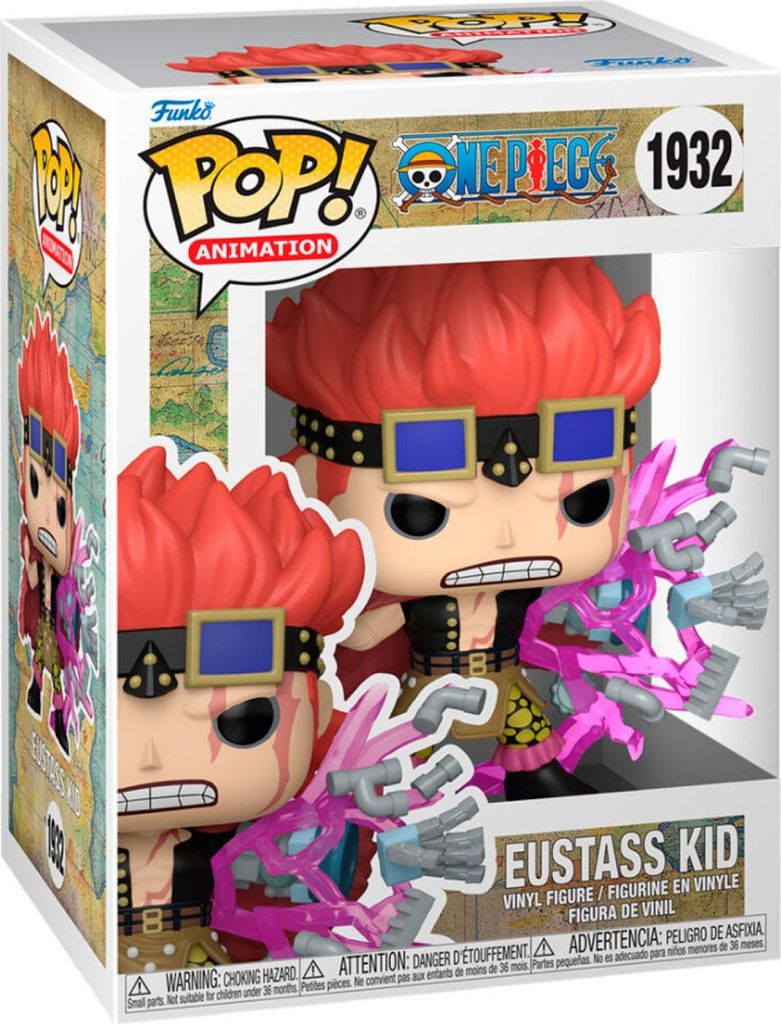 Funko Pop! Animazione: OP - Eustass Kid con risveglio - One Immagine del prodotto 