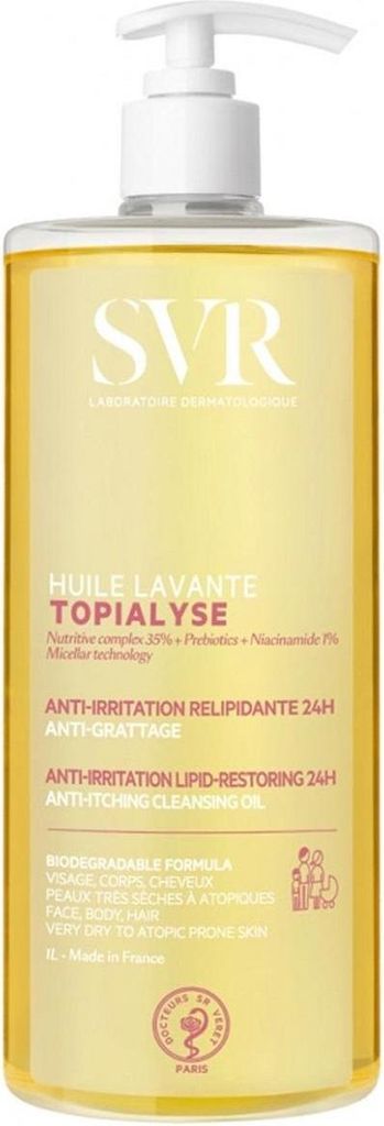 SVR Topialyse Mizellenreinigendes Körperöl 1 L Produktbild 