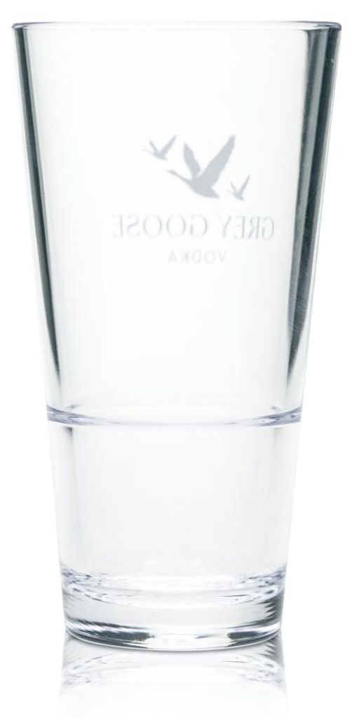 Grey Goose Kunststoff Becher Glas 0,3l Mehrwegbecher Plastik Geeicht Gastro Bar