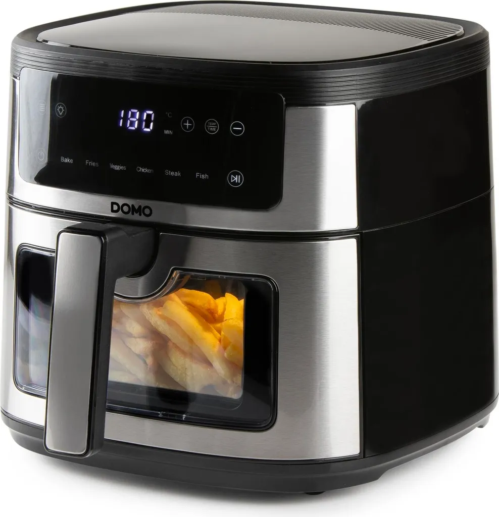 Friteuse air chaud 6L DOMO DO548FR - Finies les odeurs de friture !
