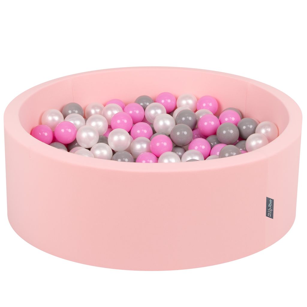 KiddyMoon 90x30cm/300 míčků ∅ 7cm Kulatý Suchý Bazén s Obrázek produktu 