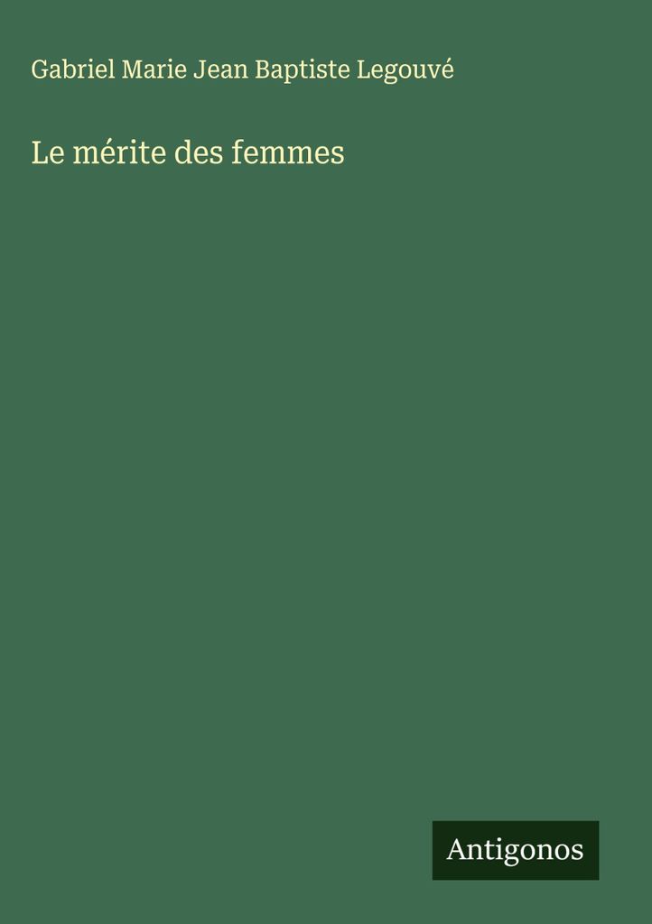 Le mérite des femmes