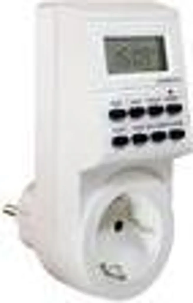Prise Programmable Hebdomadaire as-Schwabe pour Économie Énergie