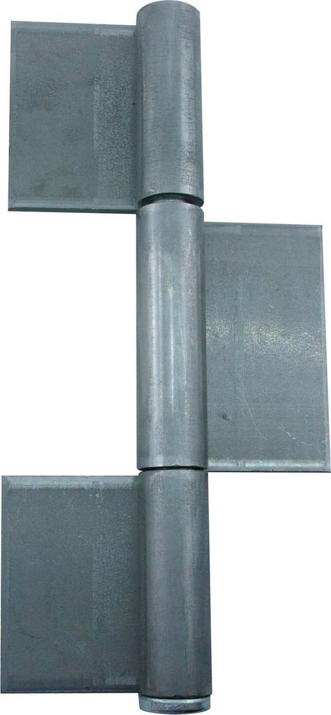 Konstruktionsband 3-teilig 270 x 50 x 5 mm, Stahl blank