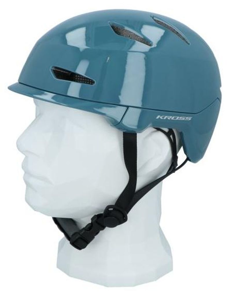 Kross Fahrradhelm City Capitalo M (54-58cm) - blau