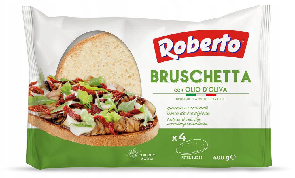 Pain Bruschetta Roberto, 400 g Image du produit 