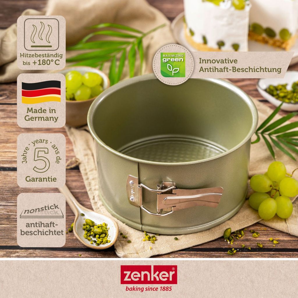 ZENKER Springform green vision Ø18cm mit extra hohem Rand Produktbild 2