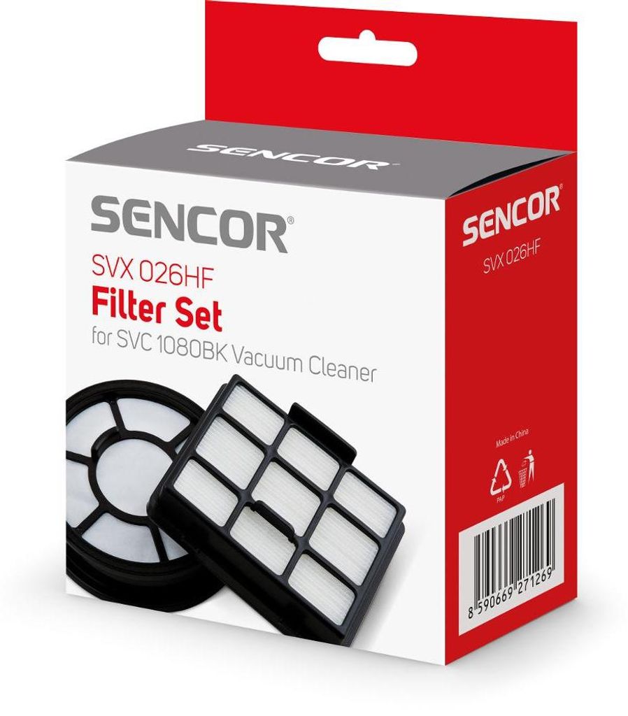 Set di filtri per aspirapolvere Sencor SVX 026HF set di Immagine del prodotto 
