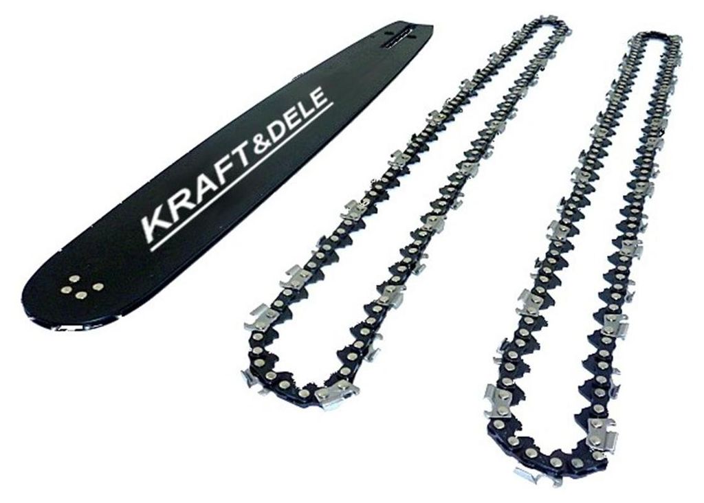KRAFT&DELE Guida 38cm 15" + 2 catene KD10151 Immagine del prodotto 