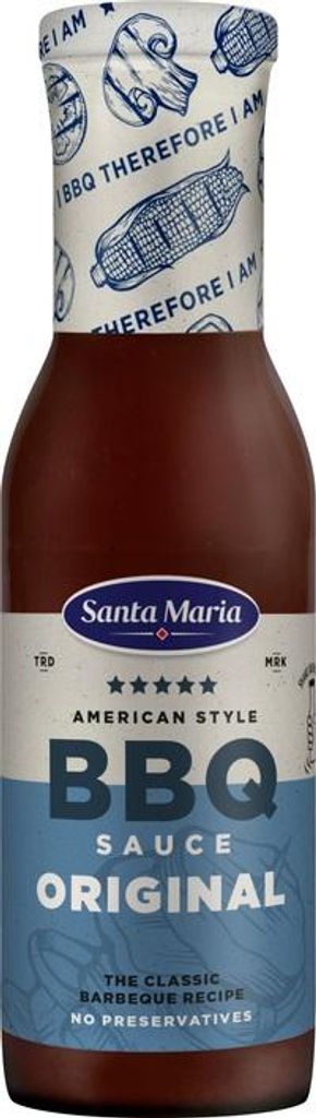 Santa Maria American Style BBQ Sauce Original 355g