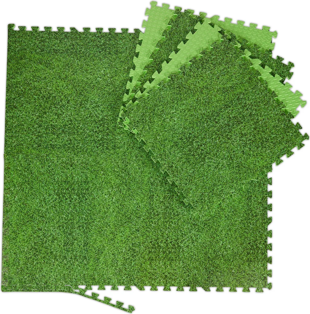 Tapis de sol amortissant Relaxdays - Mousse EVA à motifs en lot de 8