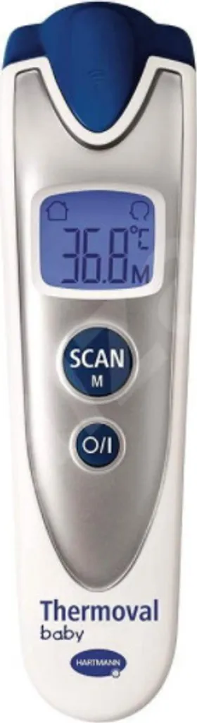 Thermomètre Frontal Veroval Baby Argent pour Sommeil Paisible Bébé