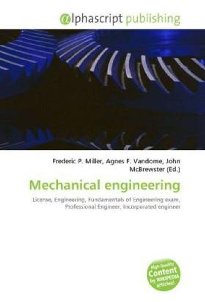 Mechanical engineering