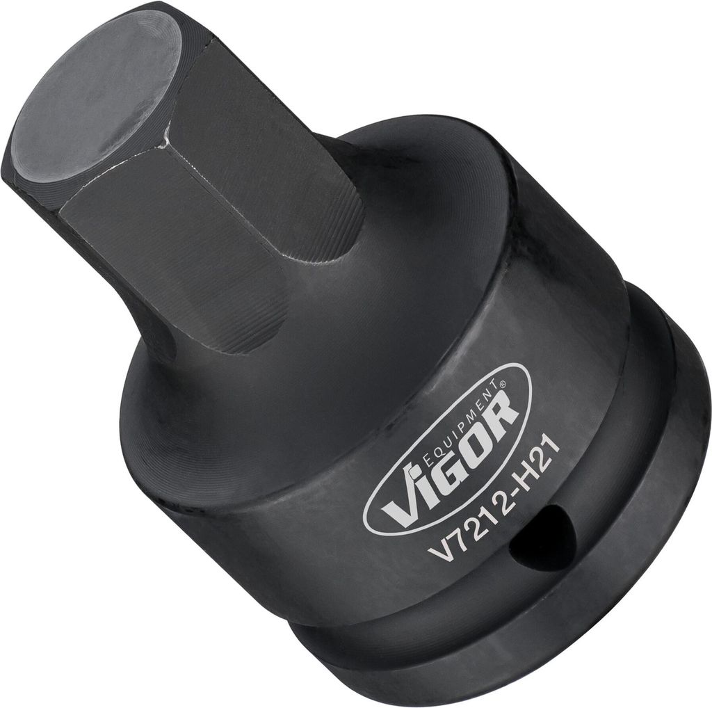 VIGOR Schlagschrauber Schraubendreher-Einsatz, 3/4 Zoll, Innen-Sechskant Profil