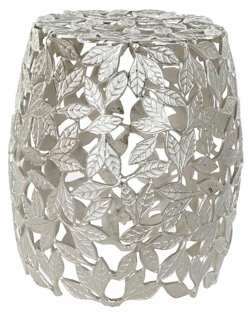 Beistelltisch DKD Home Decor Aluminium Bettlaken (40 x 40 x 45 cm)