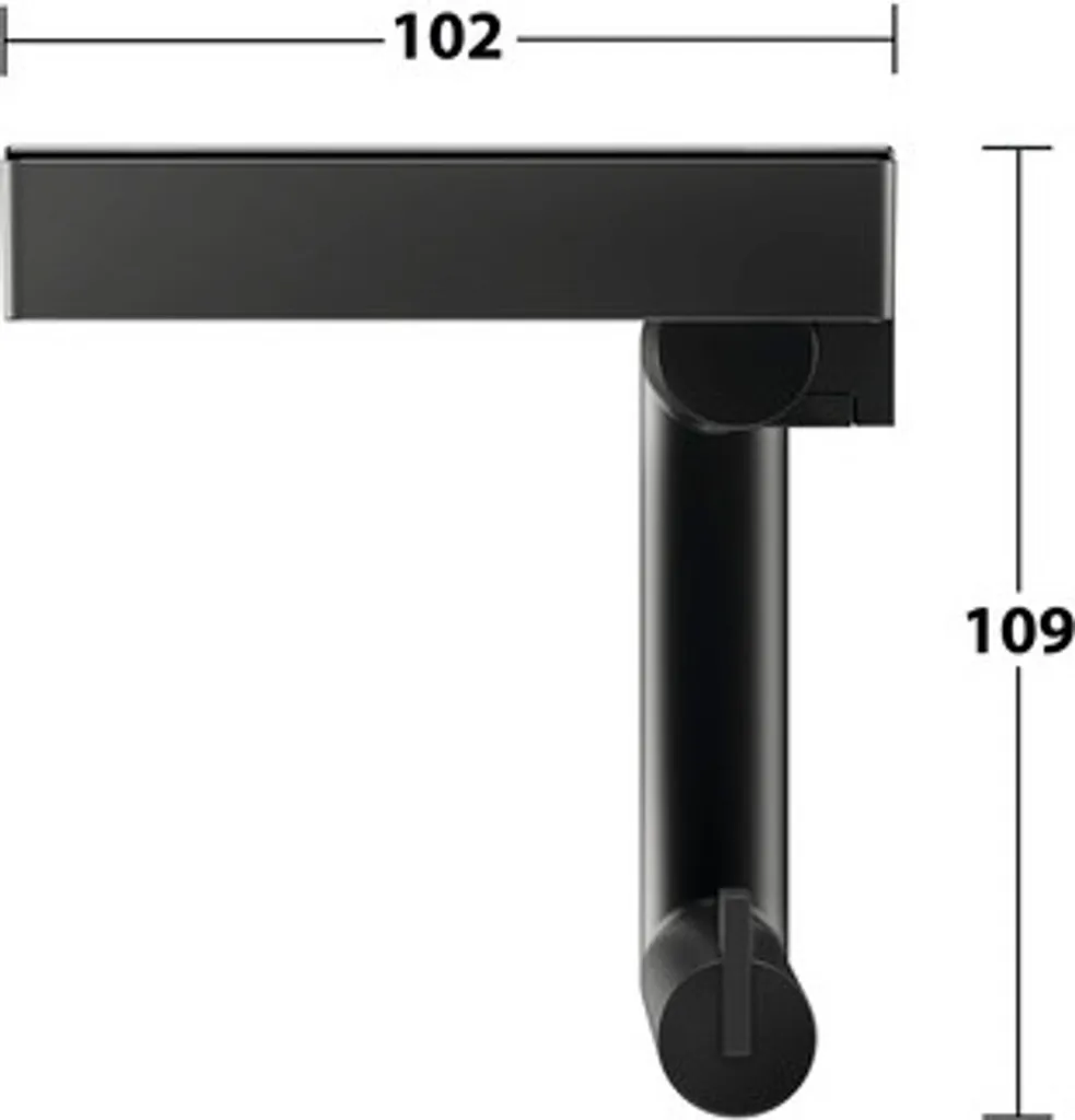Support papier toilette mural REVA avec tablette de pose orientable - 9