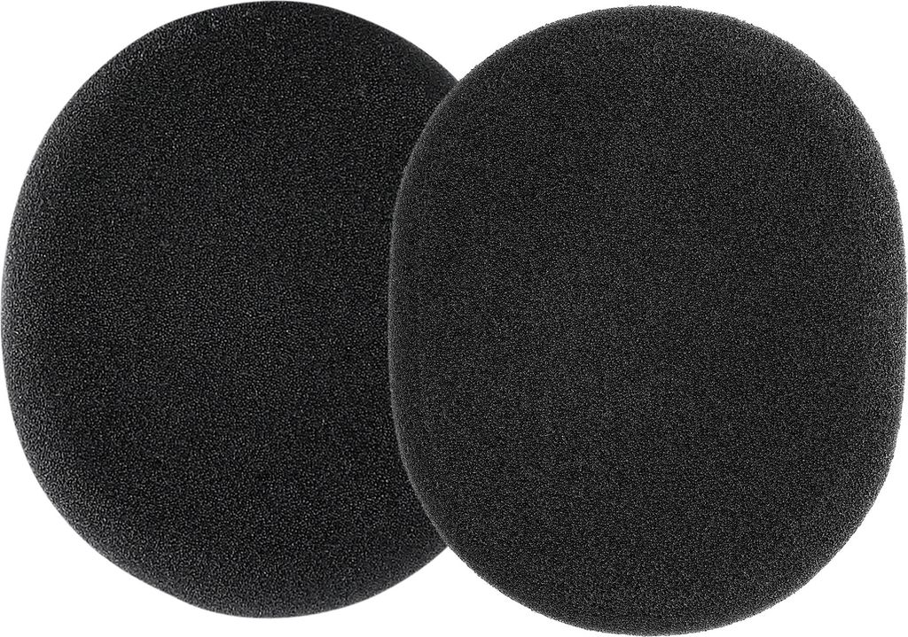 kwmobile 2x Samt Ohr Polster für Logitech H800 Ohrpolster - Ersatz Ohrpolster - Kopfhörer Ersatzteile - Kopfhörer Ersatzpolster für Over Ear