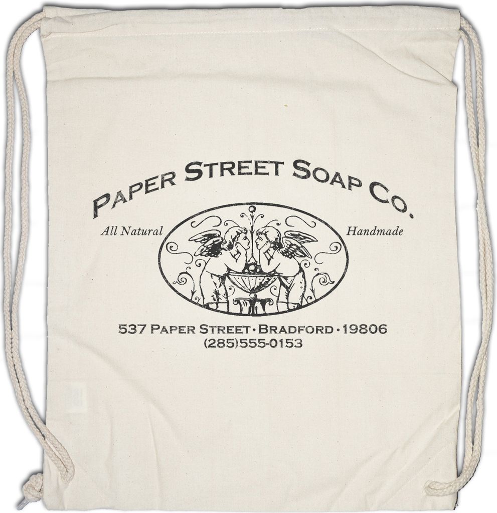 Urban Backwoods Paper Street Soap Co., Turnbeutel, Farbe: Beige