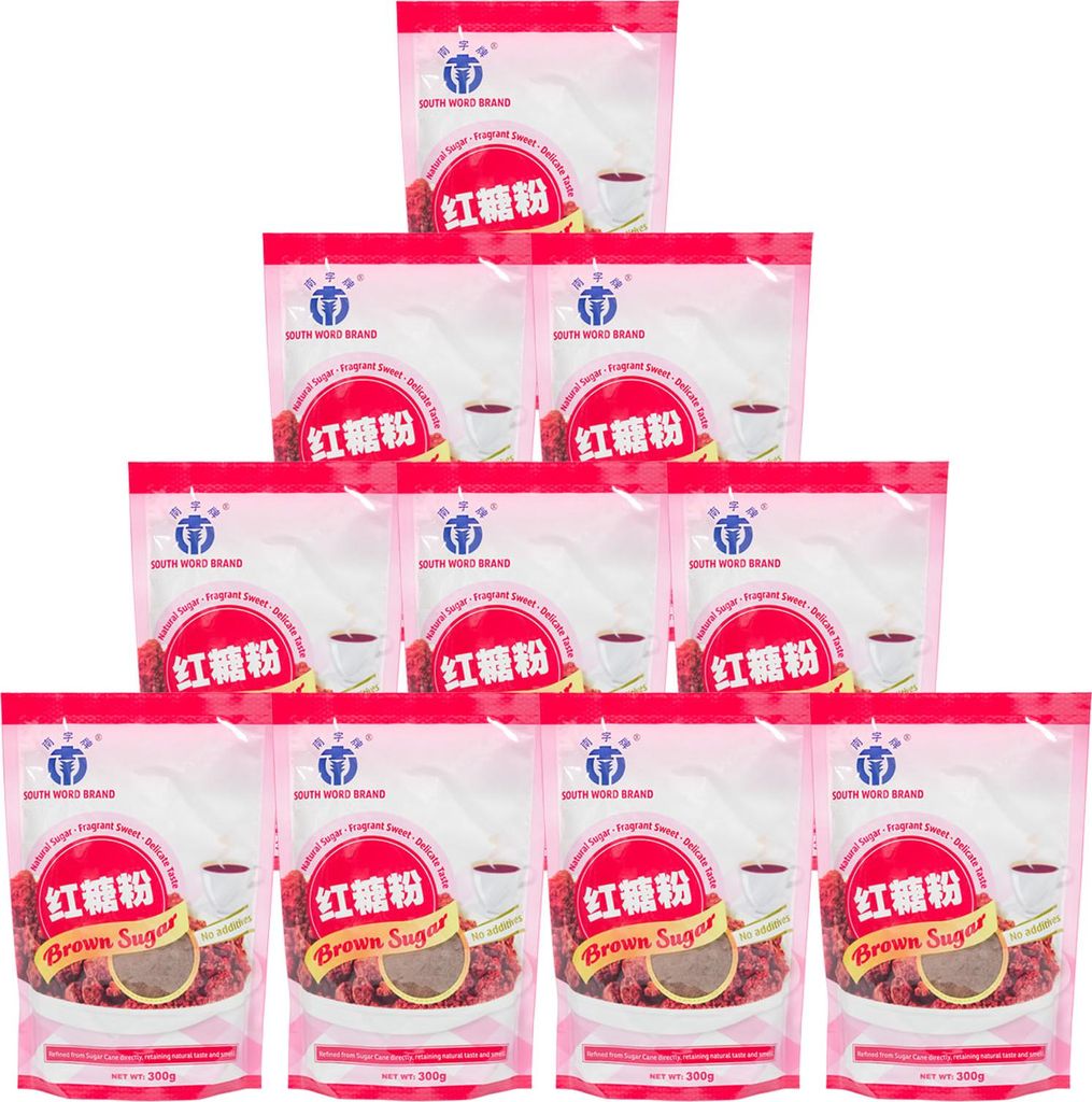 SW Brauner Zucker 10x300g