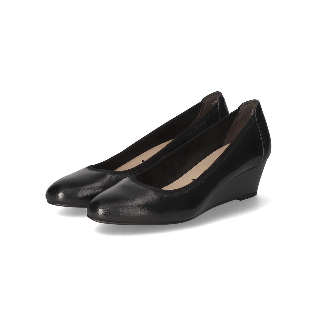 Tamaris Damen Pumps Leder Keilabsatz TOUCHit Fußbett Produktbild 13