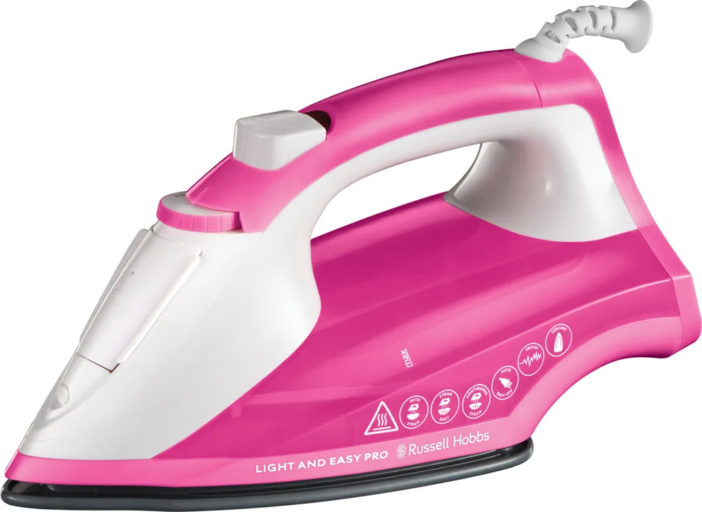 Adieu les faux plis tenaces avec le fer Russell Hobbs Light & Easy Pro